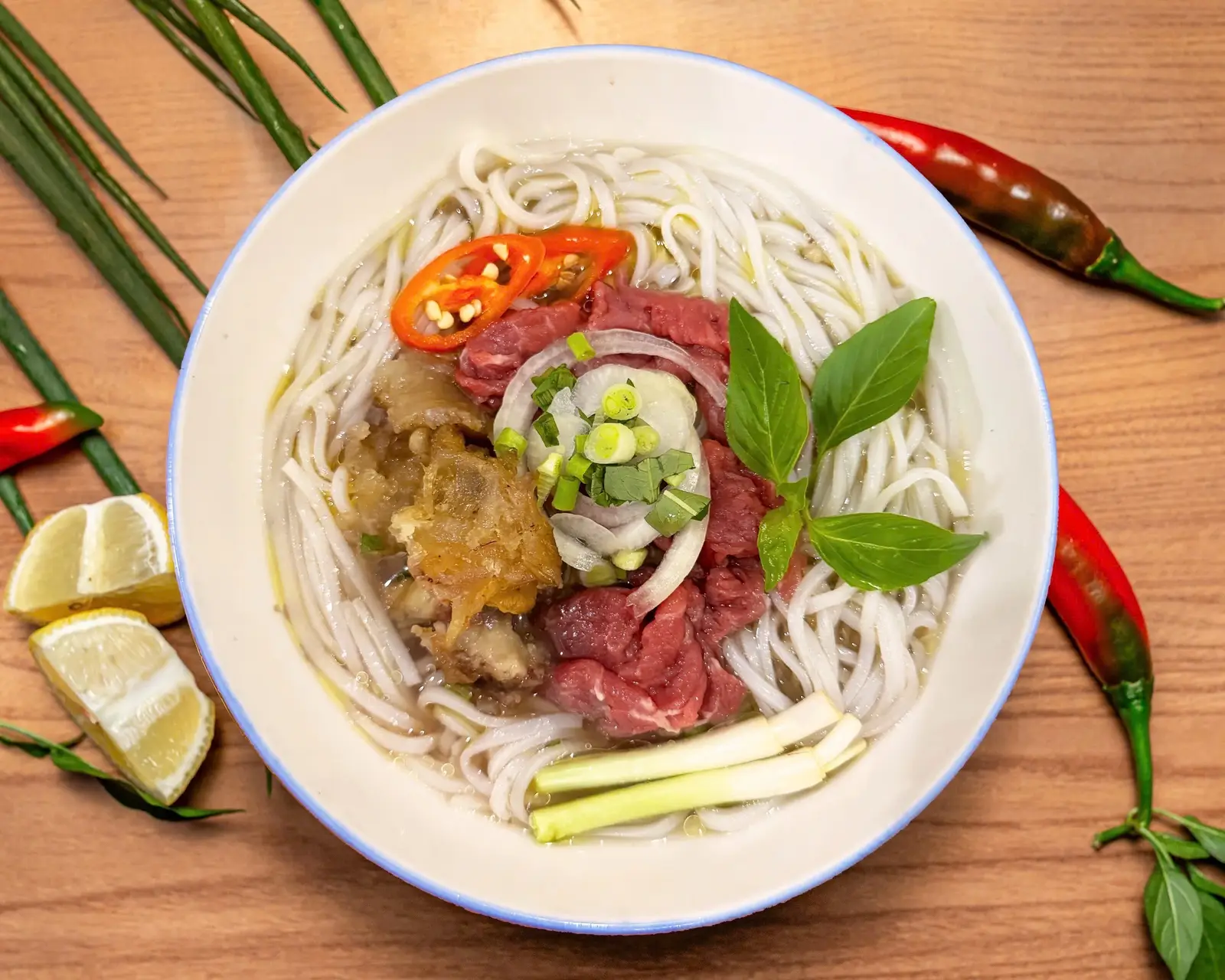 Hình ảnh Phở Tái Gân