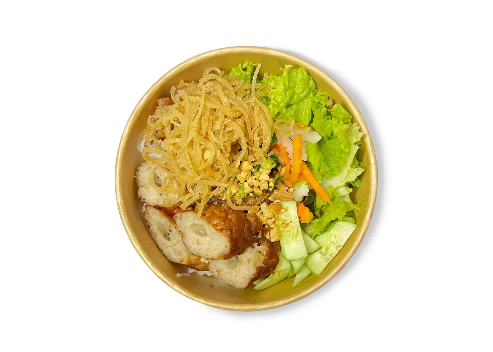 Hình ảnh Bún Nem Nướng + Bì