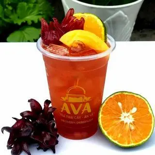 Hình ảnh Trà hibiscus cam đào