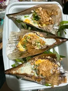 Hình ảnh Sò mai nướng mỡ hành / Con