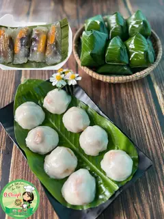 Hình ảnh  Set Bánh bột lọc Huế chay (bánh chín) 1 người ăn
