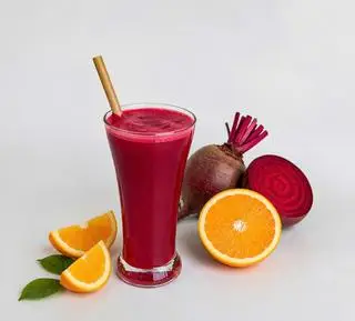 Hình ảnh Nước ép củ dền, cam tươi 300ml