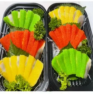 Hình ảnh Sashimi cá trích ép trứng 300gr
