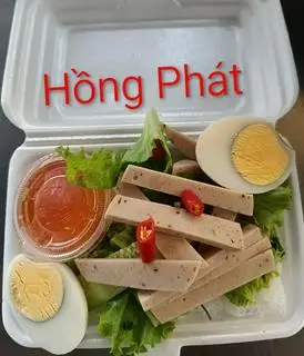 Hình ảnh Bánh Hỏi Chả Lụa + Trứng Luộc