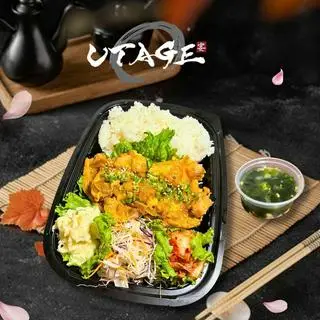 Hình ảnh Cơm Bento Gà hầm trứng / 親子井弁当