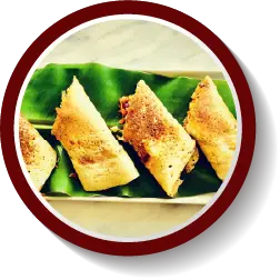 Hình ảnh Chicken Spring Roll Dosa 