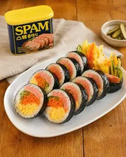 Hình ảnh Kimbap Spam