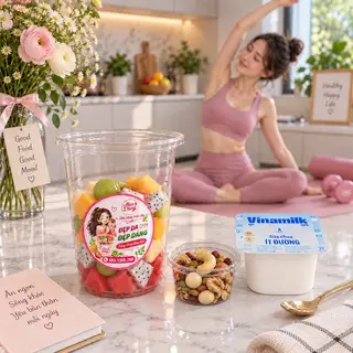 Hình ảnh Trái cây sữa chua Miss Dung - ko yến mạch