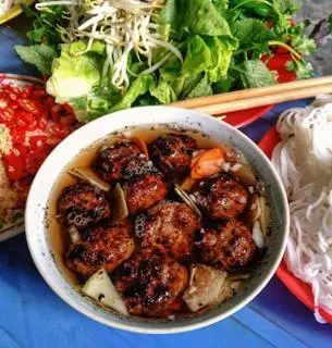 Hình ảnh Bún chả băm