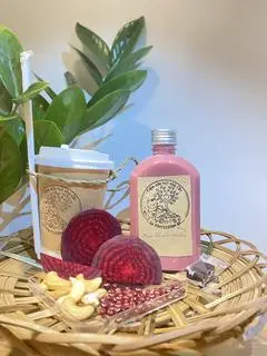 Hình ảnh Sữa Củ dền + Hạt điều + Đậu đỏ