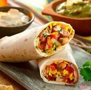 Hình ảnh Bánh tacos mực chiên panko