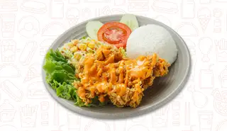 Hình ảnh Cơm gà sốt phomai