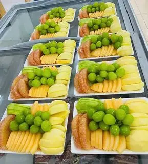 Hình ảnh Mix 3 loại - nho,-ổi - nhãn