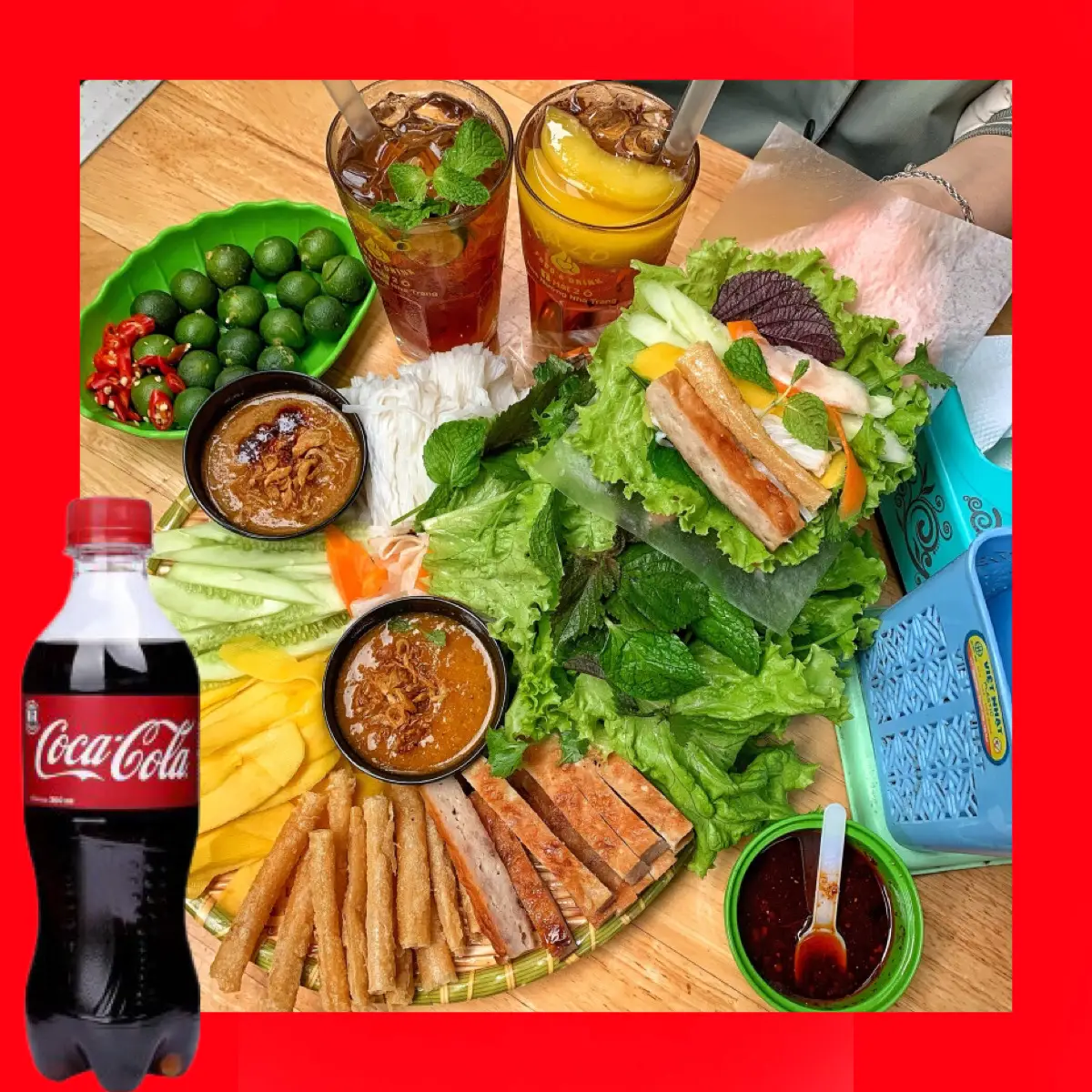 Hình ảnh COMBO : 1 Nem nướng + 1 Coca 
