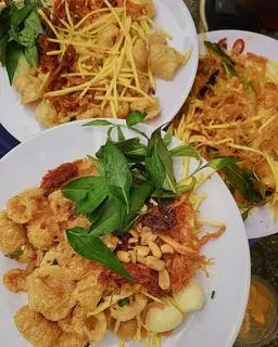 Hình ảnh Da Heo Trộn Full Topping 