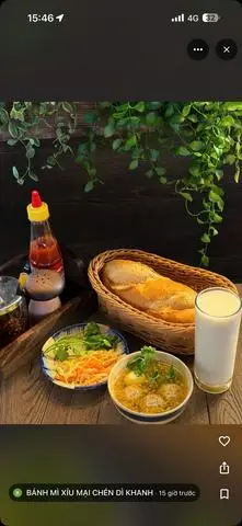 Hình ảnh Xíu mại chén + Bánh mì