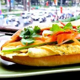 Hình ảnh Bánh mì trứng chiên