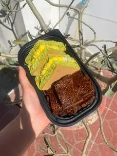 Hình ảnh Bánh bò thốt nốt mix cade dừa