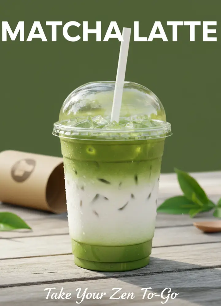 Hình ảnh Matcha sữa gấu