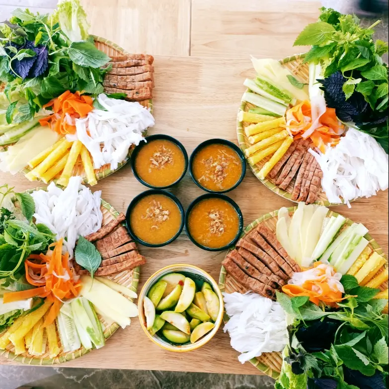 Hình ảnh Nem nướng nha trang đặc biệt
