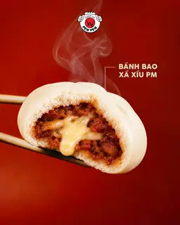 Hình ảnh Bánh Bao Xá Xíu Phô Mai