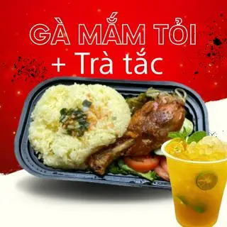 Hình ảnh Cơm Gà Ðùi 1/4+Coca-Cola 