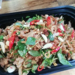 Hình ảnh Nem chả cây trộn, tặng bánh phồng tôm 