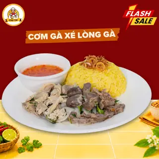 Hình ảnh Cơm Gà Xé + Lòng Gà