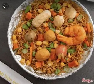 Hình ảnh Combo mì trộn nhỏ - trà chanh/quất