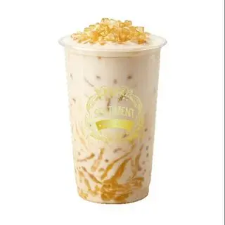 Hình ảnh Trà Sữa Gạo Rang Trân Châu Sợi 700ML