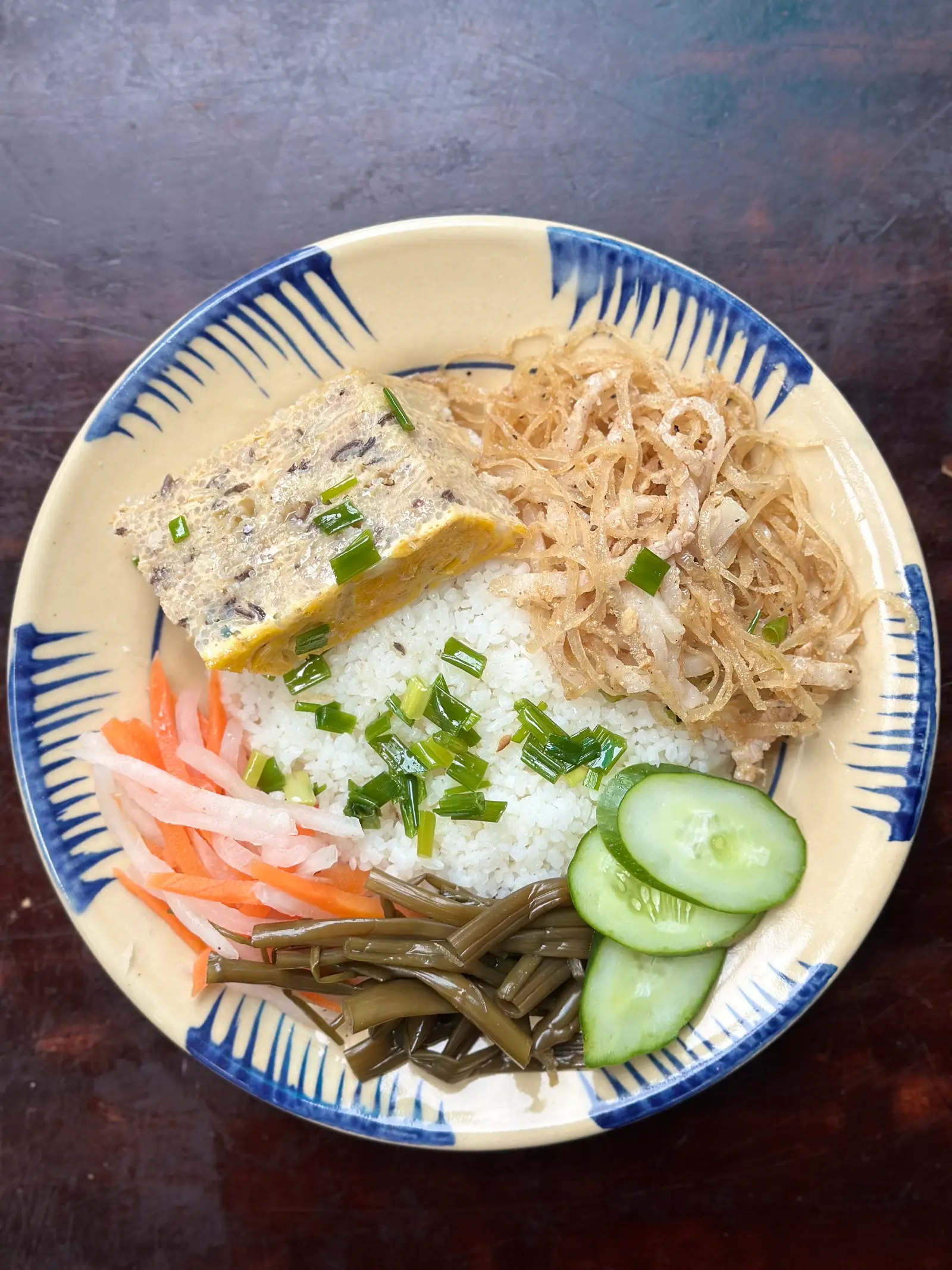 Hình ảnh cơm tấm bì chả