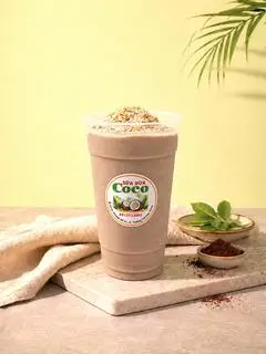 Hình ảnh Sinh tố Dừa Cacao