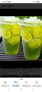 Hình ảnh Trà Chanh Thái Xanh