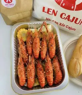Hình ảnh Set 500g tôm càng xanh xốt cajun/bơ tỏi