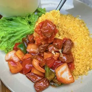 Hình ảnh Cơm bò tơ lúc lắc