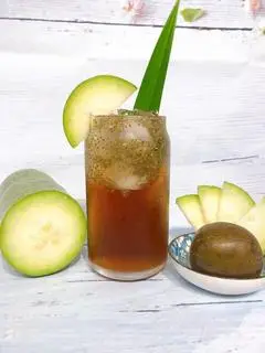 Hình ảnh Trà bí đao + Hạt chia