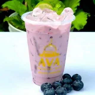 Hình ảnh Sữa chua việt quất