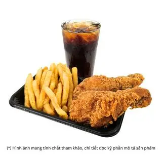 Hình ảnh Combo 2 Gà + Khoai + Nước