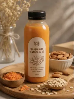 Hình ảnh SỮA HẠNH NHÂN - YẾN MẠCH - CÀ RỐT
