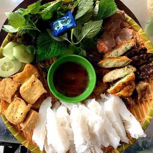 Hình ảnh Bún đậu - chả cốm - thịt chân giò - nem
