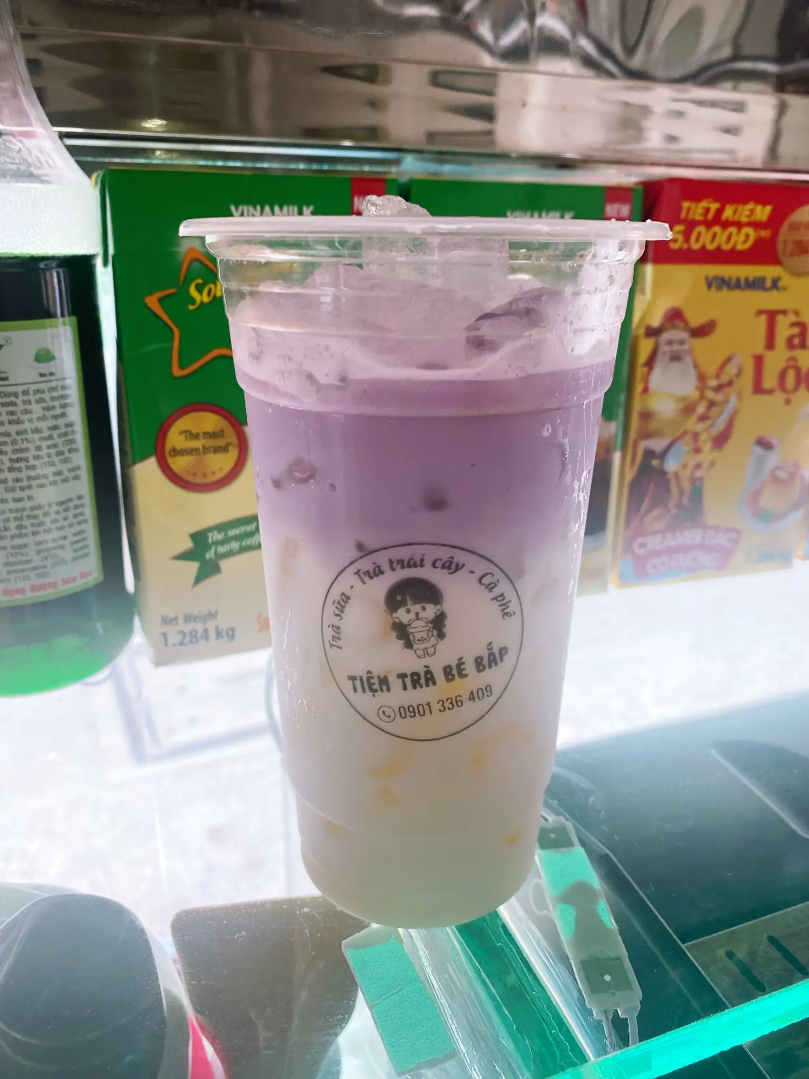 Hình ảnh Khoai Môn Latte - 700ml