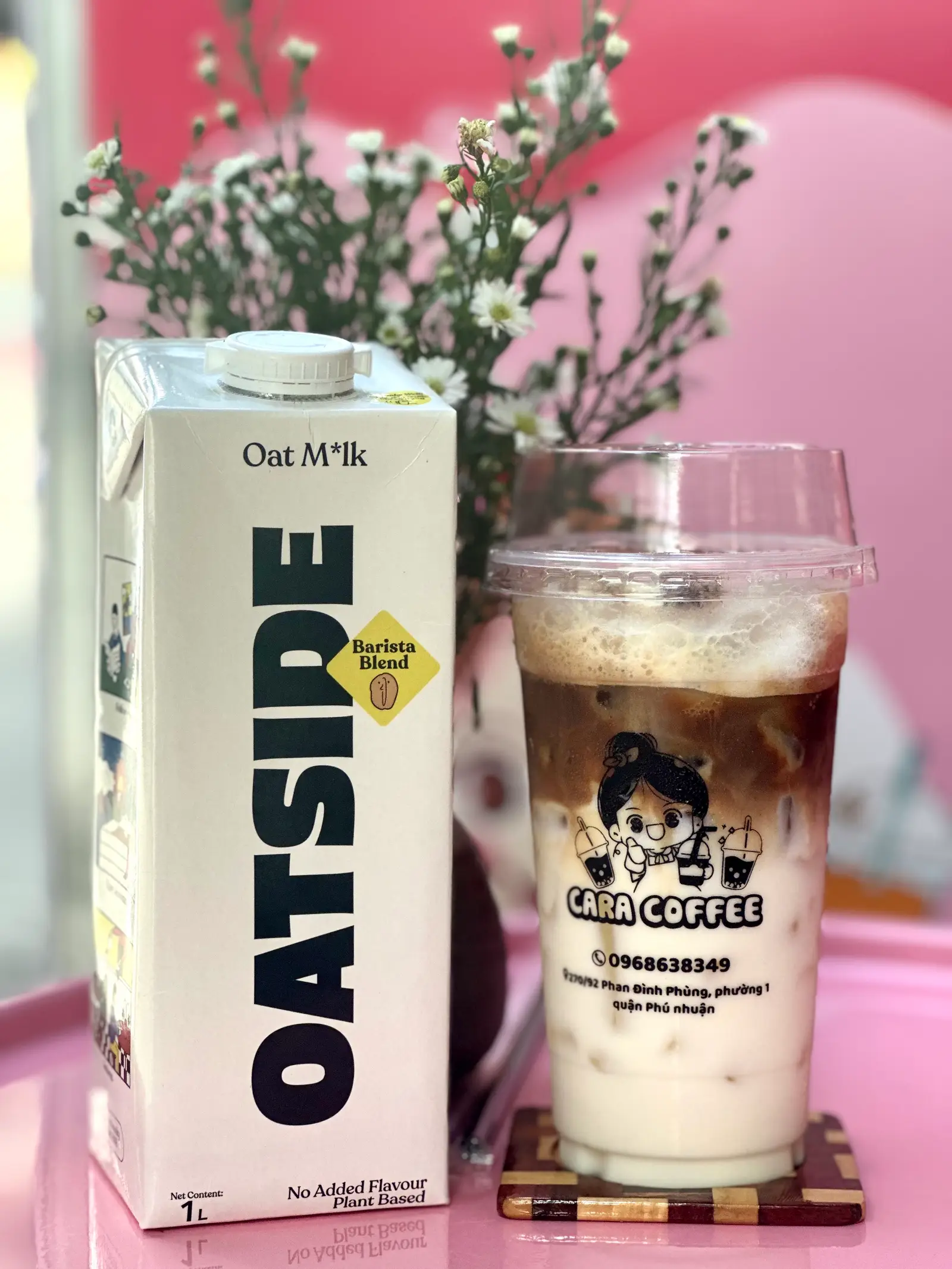 Hình ảnh Cà phê sữa Oat
