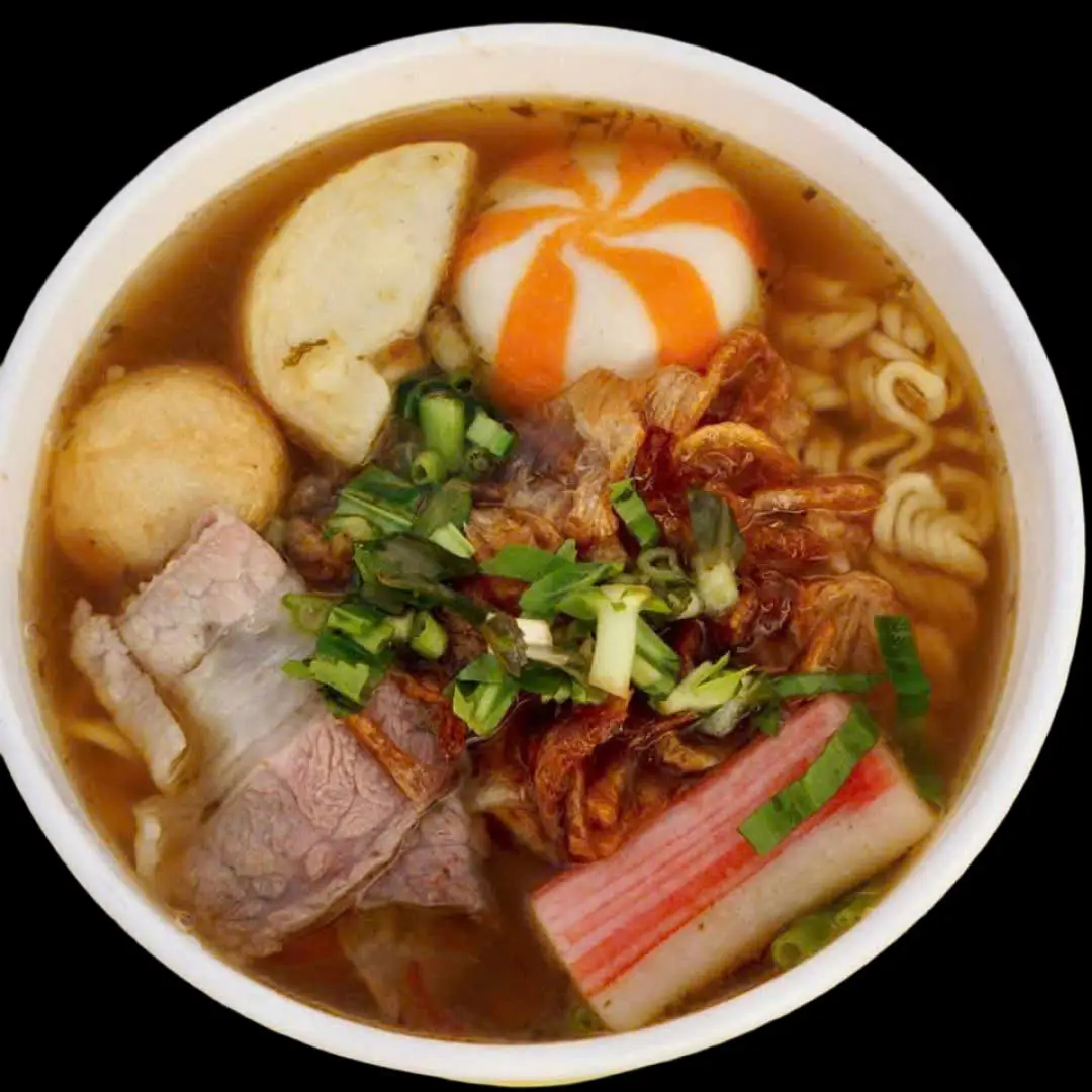 Hình ảnh Nước lẩu tomyum + rau + bún