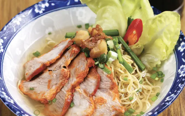 Hình ảnh Hủ tiếu mì xá xíu