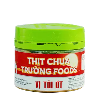 Hình ảnh Thịt chua Trường Foods vị tỏi ớt 