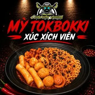 Hình ảnh Mỳ Tokbokki Xúc Xích, Viên