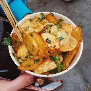 Hình ảnh Khoai trộn Hà Khẩu 