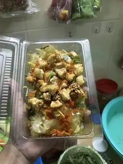 Hình ảnh Bánh tráng phơi sương tỏi phi tóp mỡ