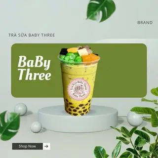 Hình ảnh Trà Sữa Thái Xanh Full Topping - Best Sellr