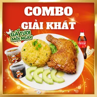 Hình ảnh Combo Gà Góc Tư + Coca✨✨